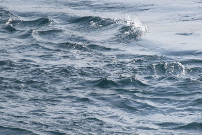 Close-up of sea waves