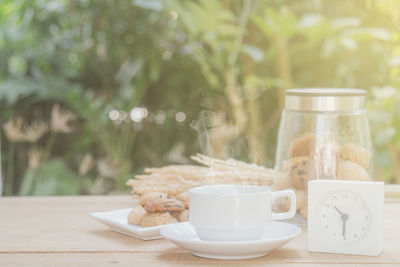 Close-up of drink on table