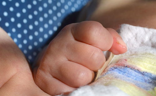 Close-up of hands