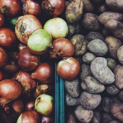 Full frame shot of vegetables