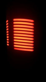 Close-up of illuminated red light