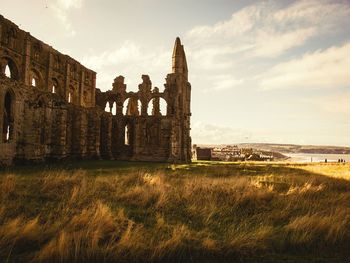 Old ruins of building