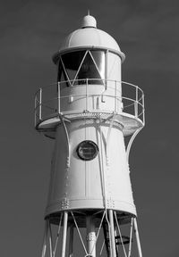 Low angle view of lighthouse