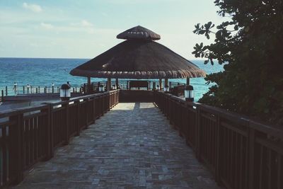 View of sea against sky