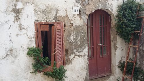 View of old house