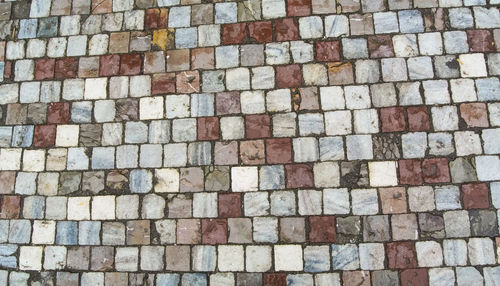 Full frame shot of stone wall