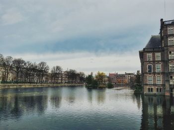 River with buildings in background