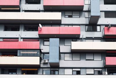 Low angle view of building in city