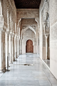 Corridor of building