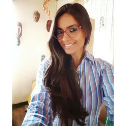 smiling
