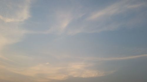 Low angle view of sky