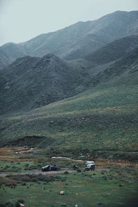 Scenic view of mountains