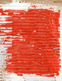 Close-up of red paper