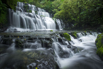 View of waterfall