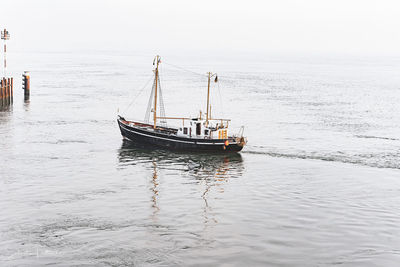 Boat in sea