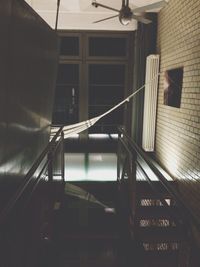 Low angle view of staircase