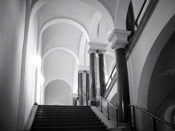 Low angle view of staircase