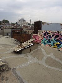 View of built structure against sky