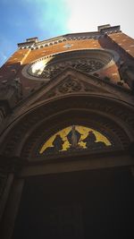 Low angle view of cathedral against sky