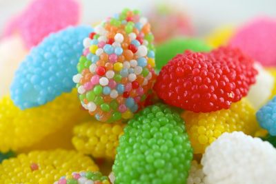 Close-up of sweet candies