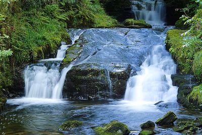 View of waterfall