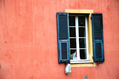 Window of building