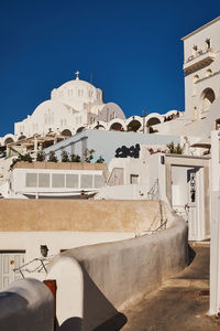 Low angle view of built structures