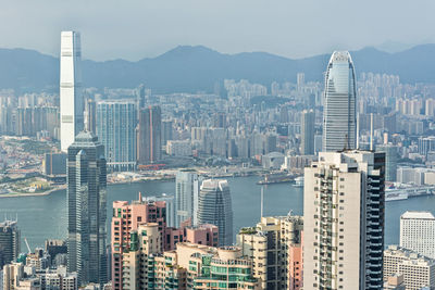 Aerial view of a city