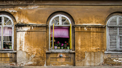 Entrance of old building