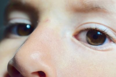 Close-up portrait of girl