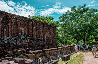 View of a temple