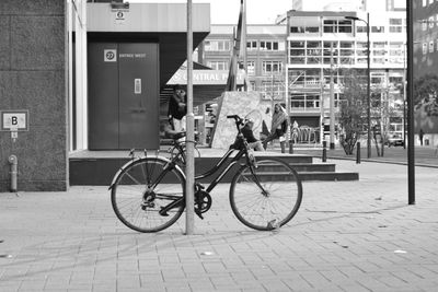 Bicycle in city