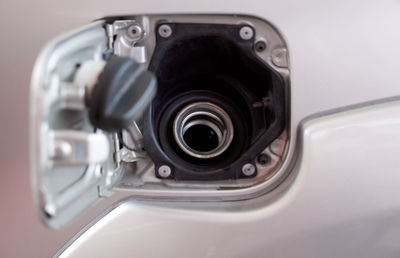 Close-up of camera machine