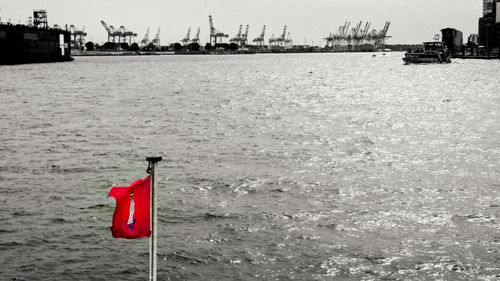 Ship in sea