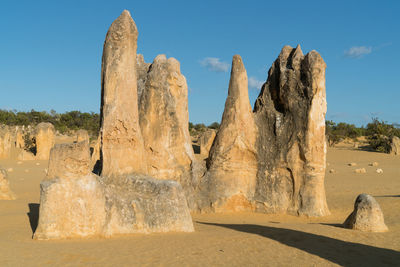 View of rock formation