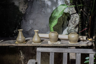 Close-up of chess pieces