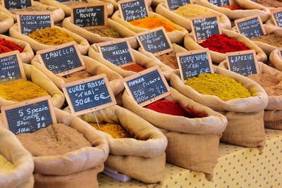 Spices for sale