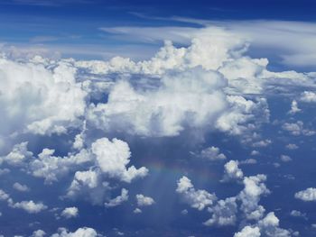 Low angle view of clouds in sky