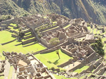 Aerial view of city