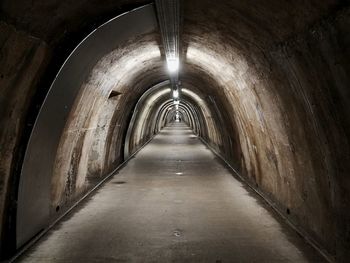 Underground tunnel in london