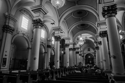 Interior of cathedral