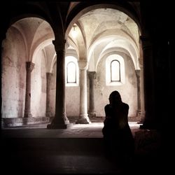 Interior of church