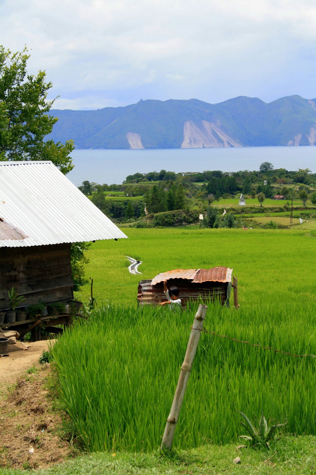 Lake toba indonesia