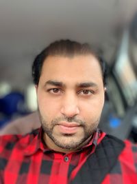 Portrait of young man