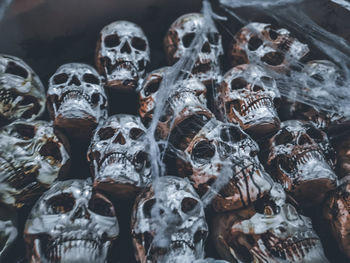 Full frame shot of ice cream