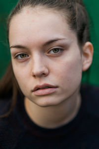Close-up portrait of boy