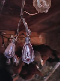 Close-up of light bulb