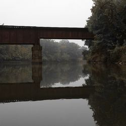 Reflection of built structures in water