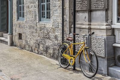 Bicycle in city