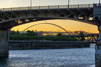 Bridge over river